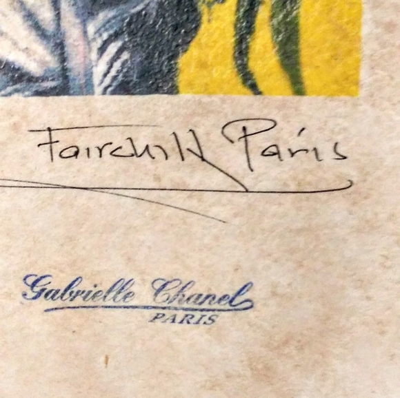 Indian Chief, CHANEL, AP. Print By Fairchild Paris